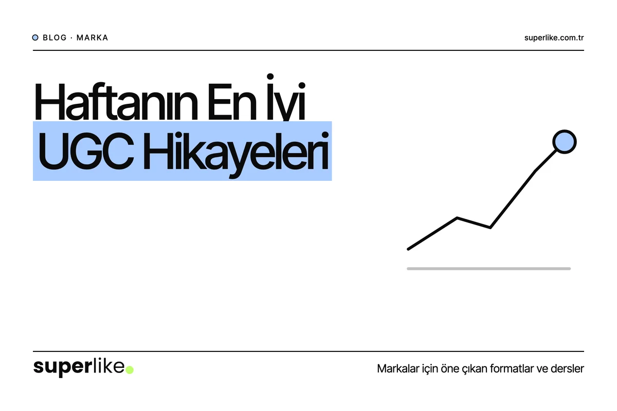 Bu Haftanın En İyi UGC Hikayeleri: Öne Çıkan 5 Trend