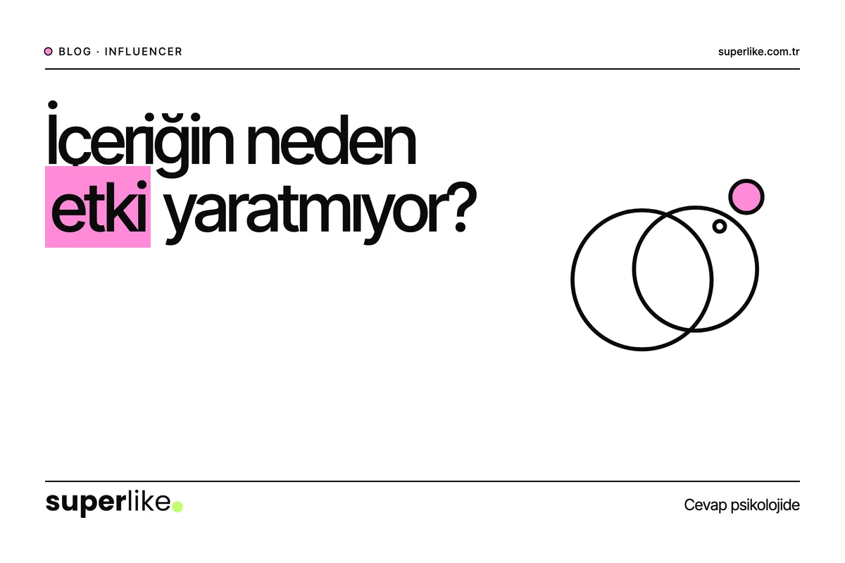 İçeriğin Neden Etki Yaratmıyor? Psikolojiyle Anlamak