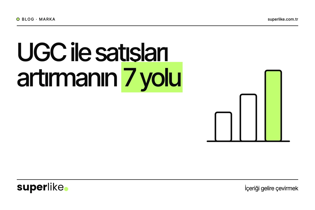 UGC İçerikleriyle Satışları Artırmanın 7 Yolu