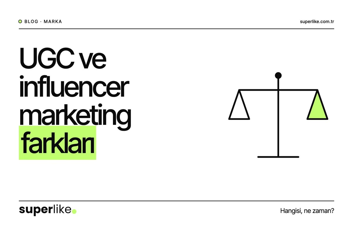 UGC ve Influencer Marketing Farkları